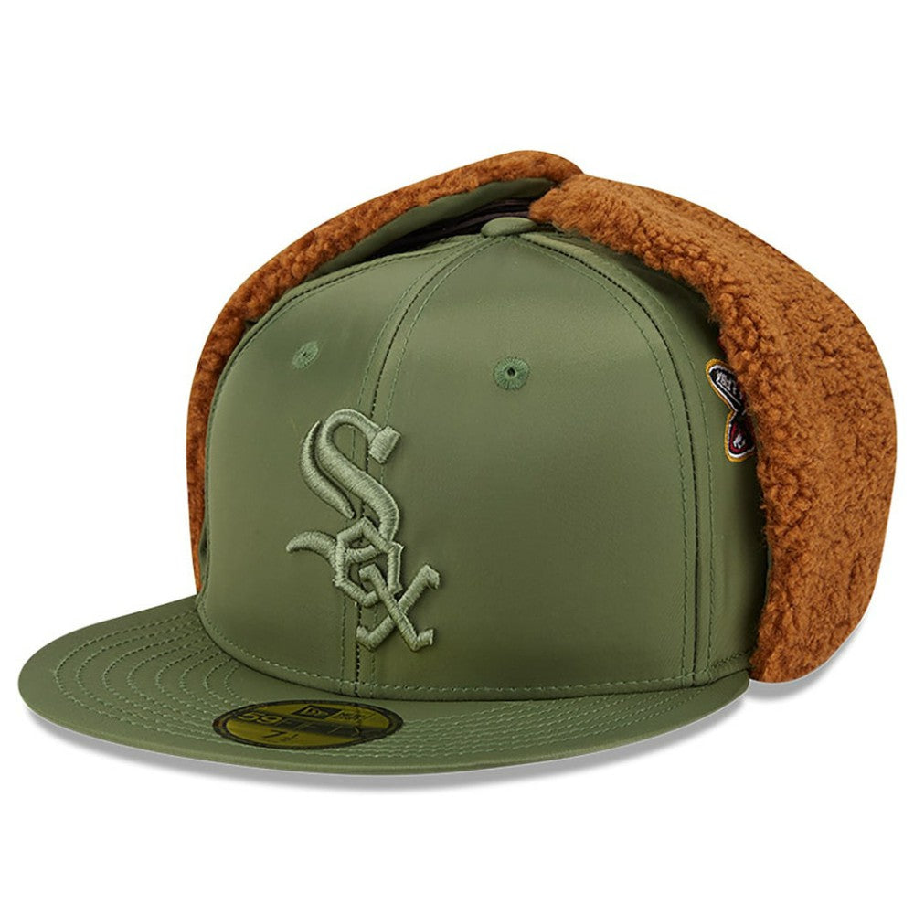 Chicago White Sox New Era x Alpha Industries Dog Ear 59FIFTY Fitted Hat Sale