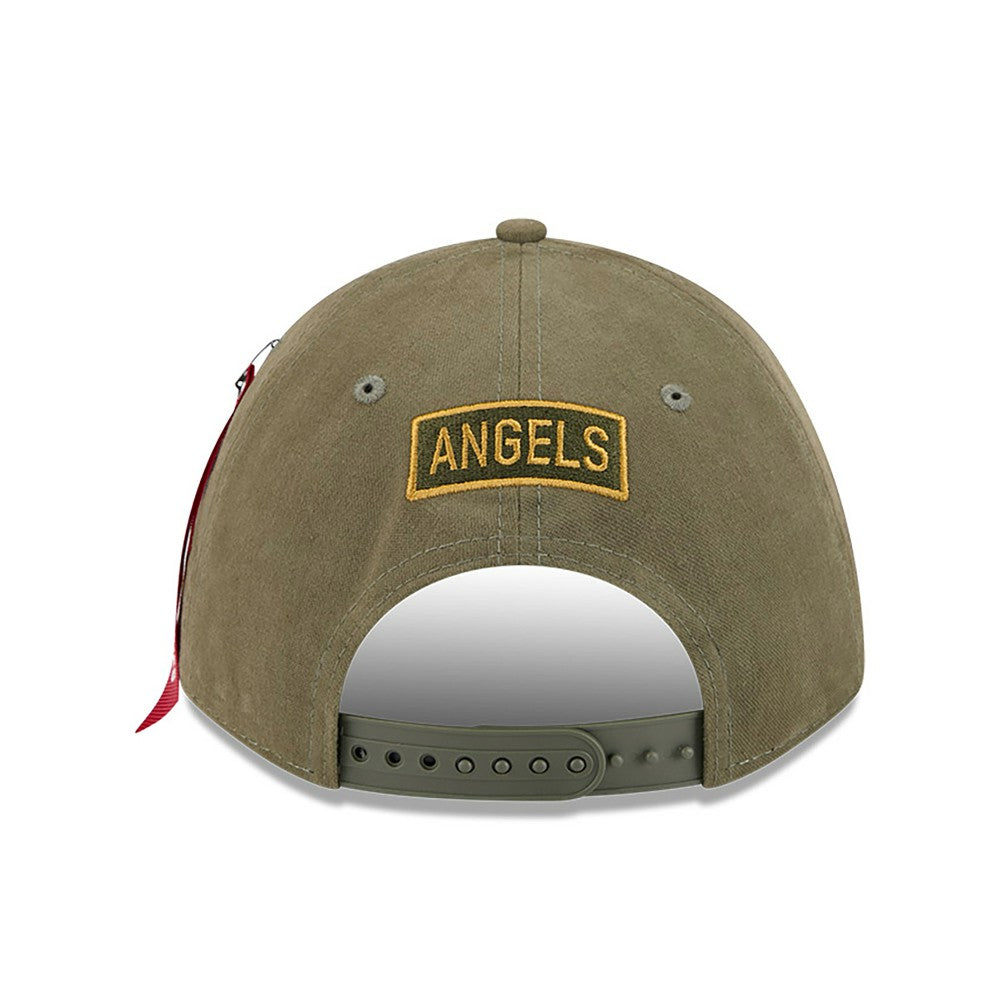 Los Angeles Angels New Era x Alpha Industries A-Frame 9FORTY Adjustable Hat Online