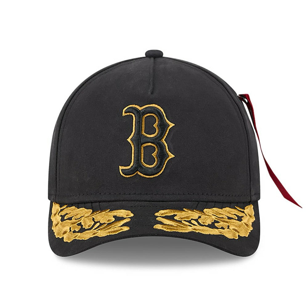 Boston Red Sox New Era x Alpha Industries A-Frame 9FORTY Adjustable Hat Discount