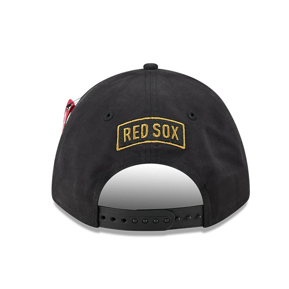 Boston Red Sox New Era x Alpha Industries A-Frame 9FORTY Adjustable Hat Discount