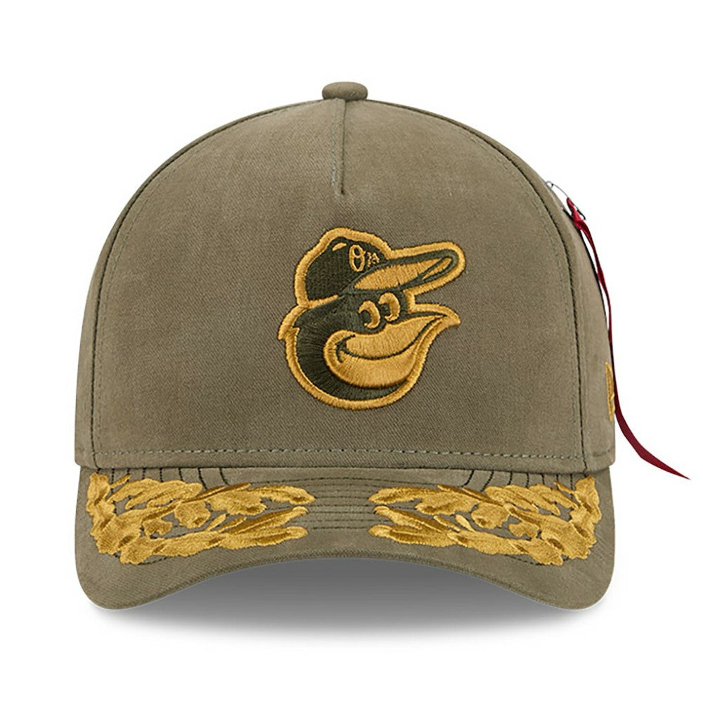 Baltimore Orioles New Era x Alpha Industries A-Frame 9FORTY Adjustable Hat Sale