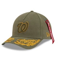 Washington Nationals New Era x Alpha Industries A-Frame 9FORTY Adjustable Hat Sale