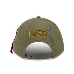 Washington Nationals New Era x Alpha Industries A-Frame 9FORTY Adjustable Hat Sale