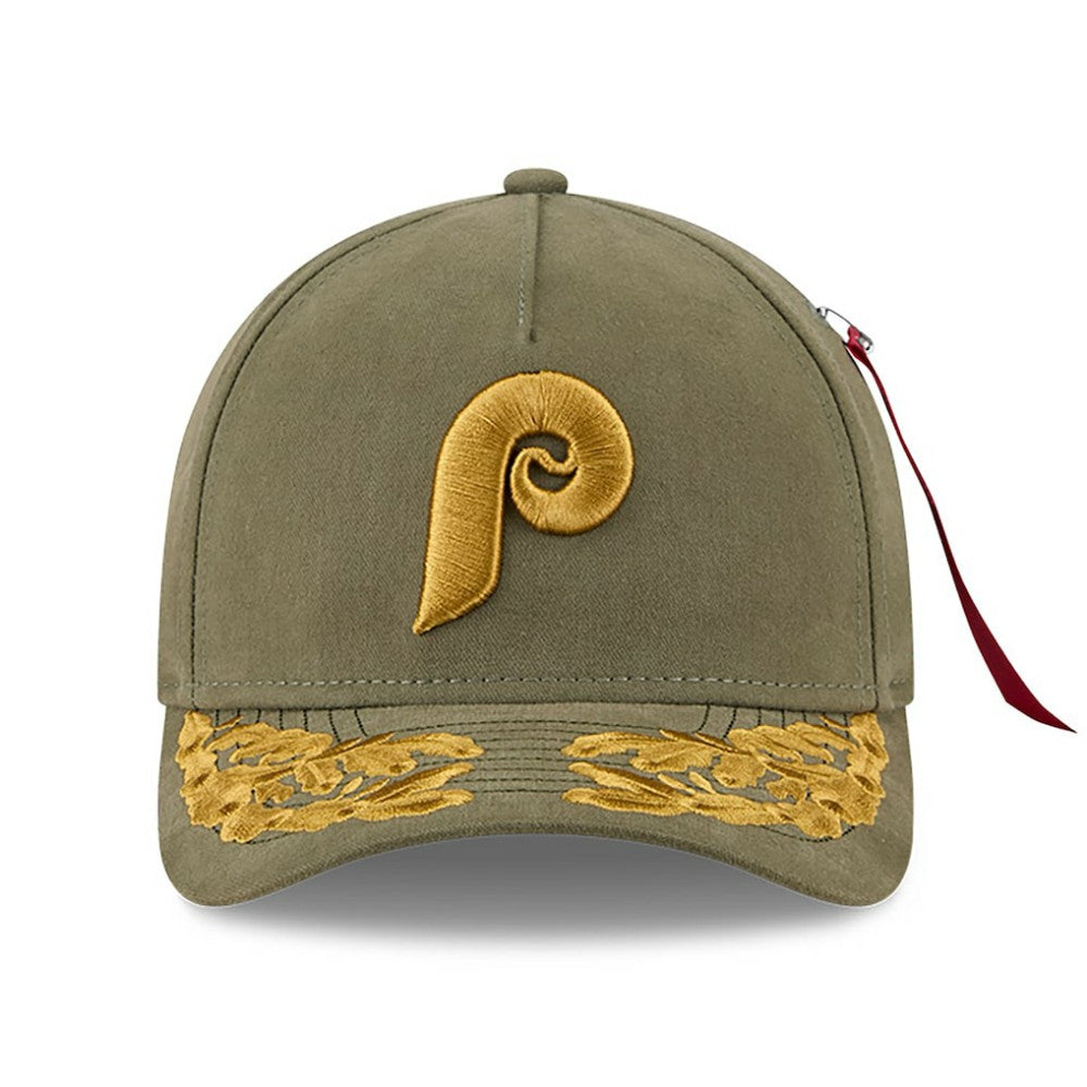 Philadelphia Phillies New Era x Alpha Industries A-Frame 9FORTY Adjustable Hat for sale