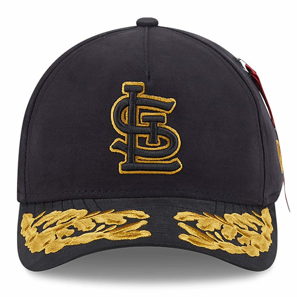 St. Louis Cardinals New Era x Alpha Industries A-Frame 9FORTY Adjustable Hat Discount