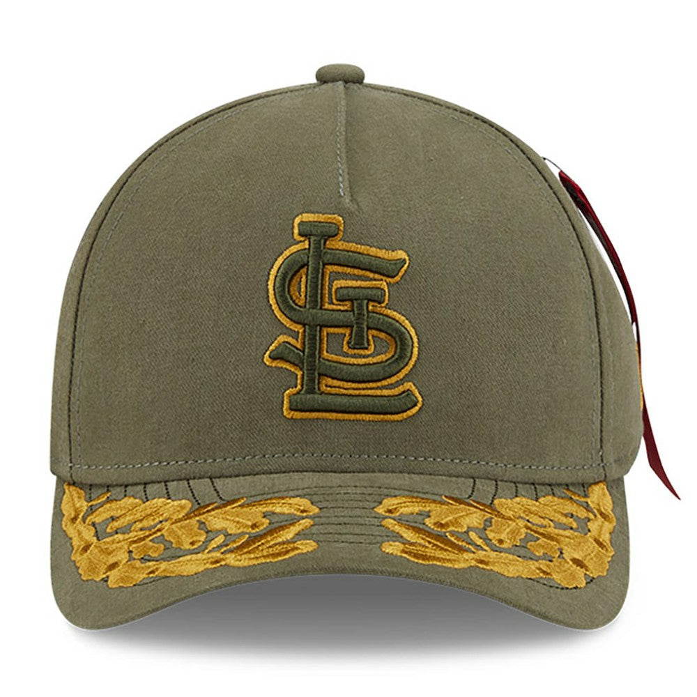 St. Louis Cardinals New Era x Alpha Industries A-Frame 9FORTY Adjustable Hat Sale