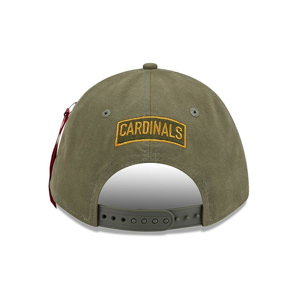 St. Louis Cardinals New Era x Alpha Industries A-Frame 9FORTY Adjustable Hat Sale