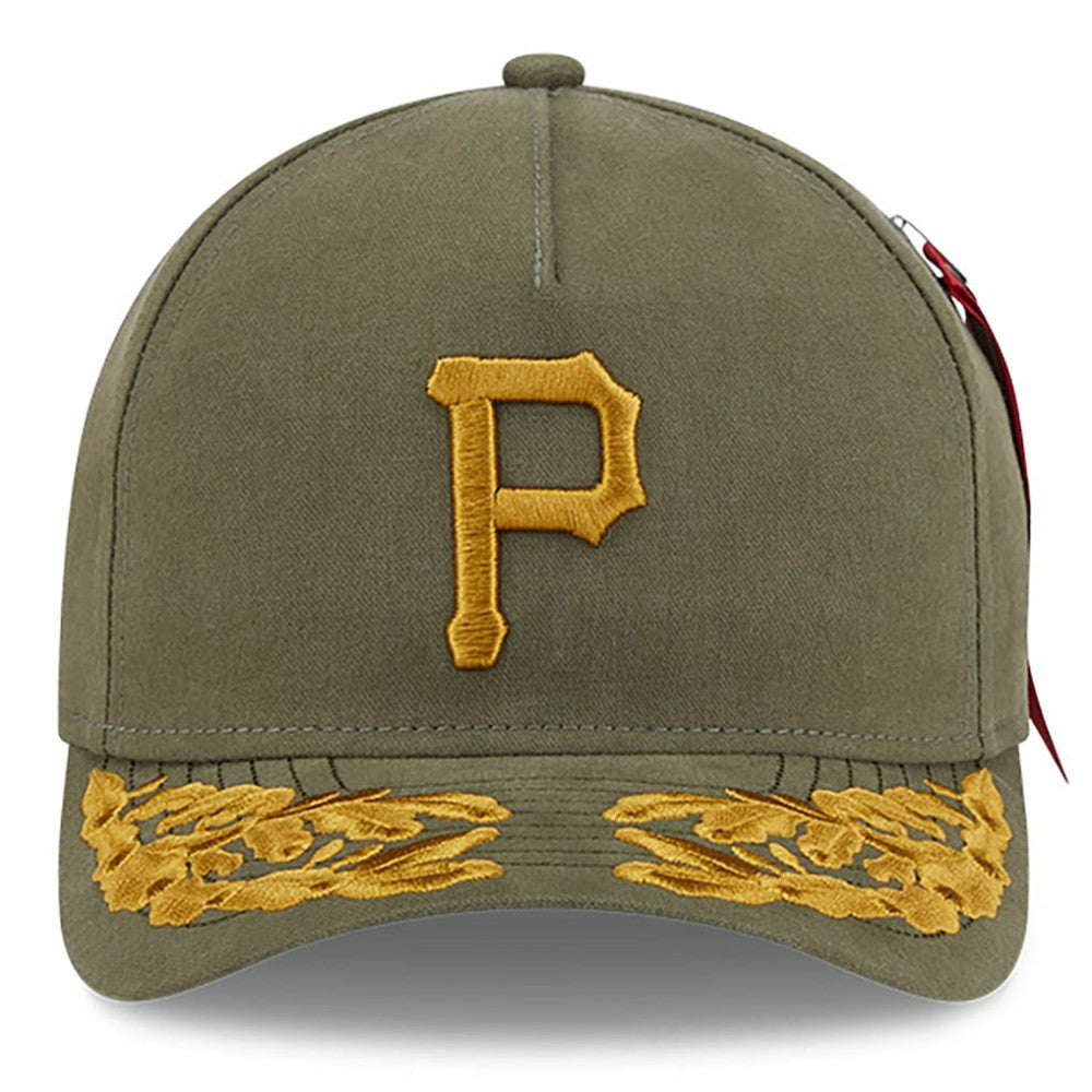 Pittsburgh Pirates New Era x Alpha Industries A-Frame 9FORTY Adjustable Hat Near Me