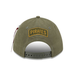 Pittsburgh Pirates New Era x Alpha Industries A-Frame 9FORTY Adjustable Hat Near Me