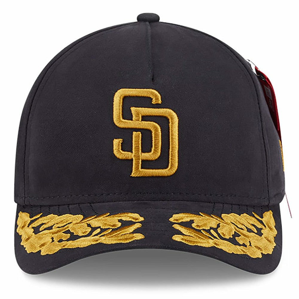San Diego Padres New Era x Alpha Industries A-Frame 9FORTY Adjustable Hat Discount