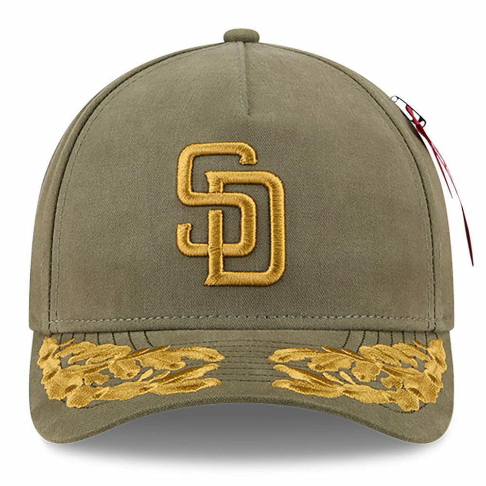 San Diego Padres New Era x Alpha Industries A-Frame 9FORTY Adjustable Hat Discount