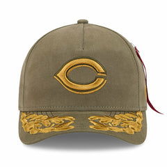 Cincinnati Reds New Era x Alpha Industries A-Frame 9FORTY Adjustable Hat Near Me