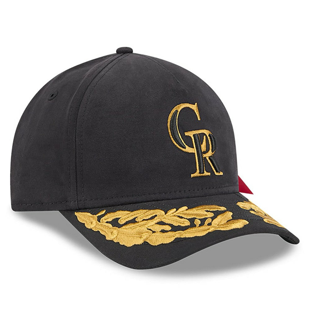 Colorado Rockies New Era x Alpha Industries A-Frame 9FORTY Adjustable Hat Sale