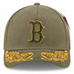 Boston Red Sox New Era x Alpha Industries A-Frame 9FORTY Adjustable Hat Outlet