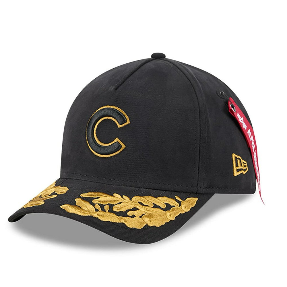 Chicago Cubs New Era x Alpha Industries A-Frame 9FORTY Adjustable Hat Discount