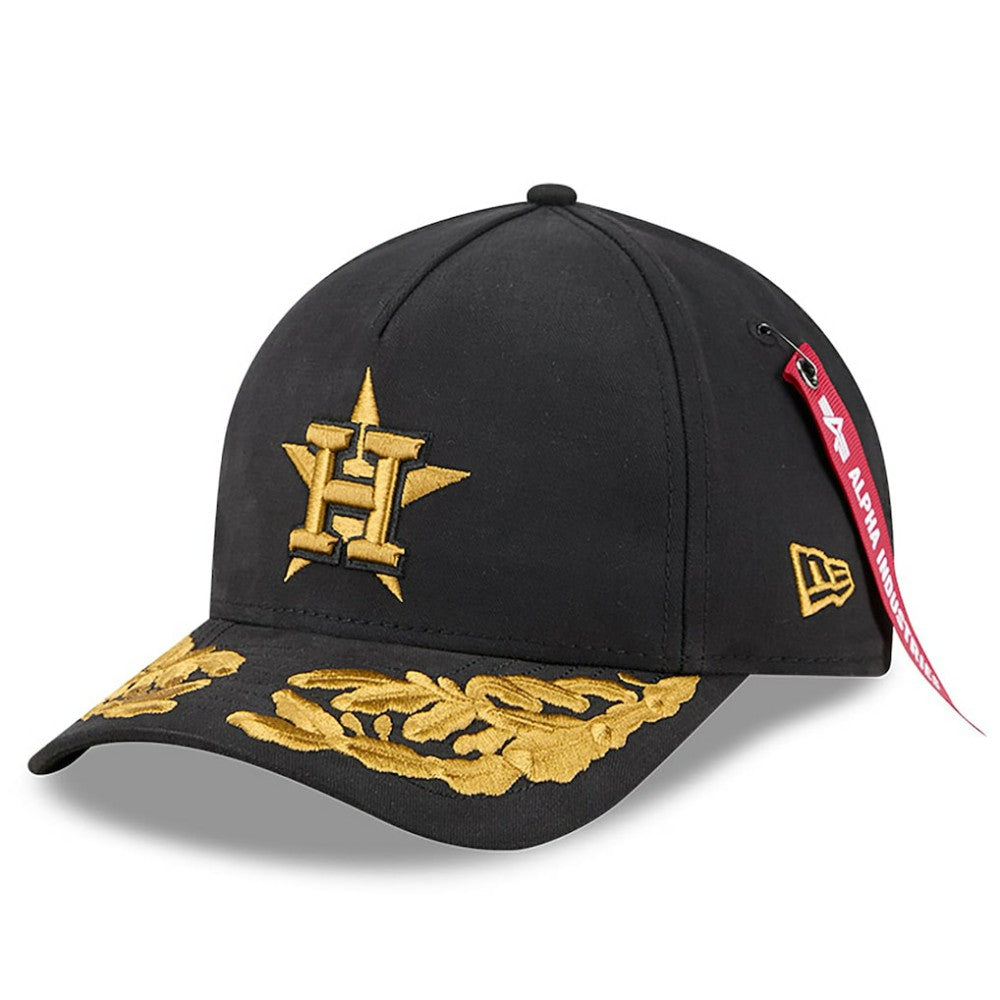 Houston Astros New Era x Alpha Industries A-Frame 9FORTY Adjustable Hat for sale