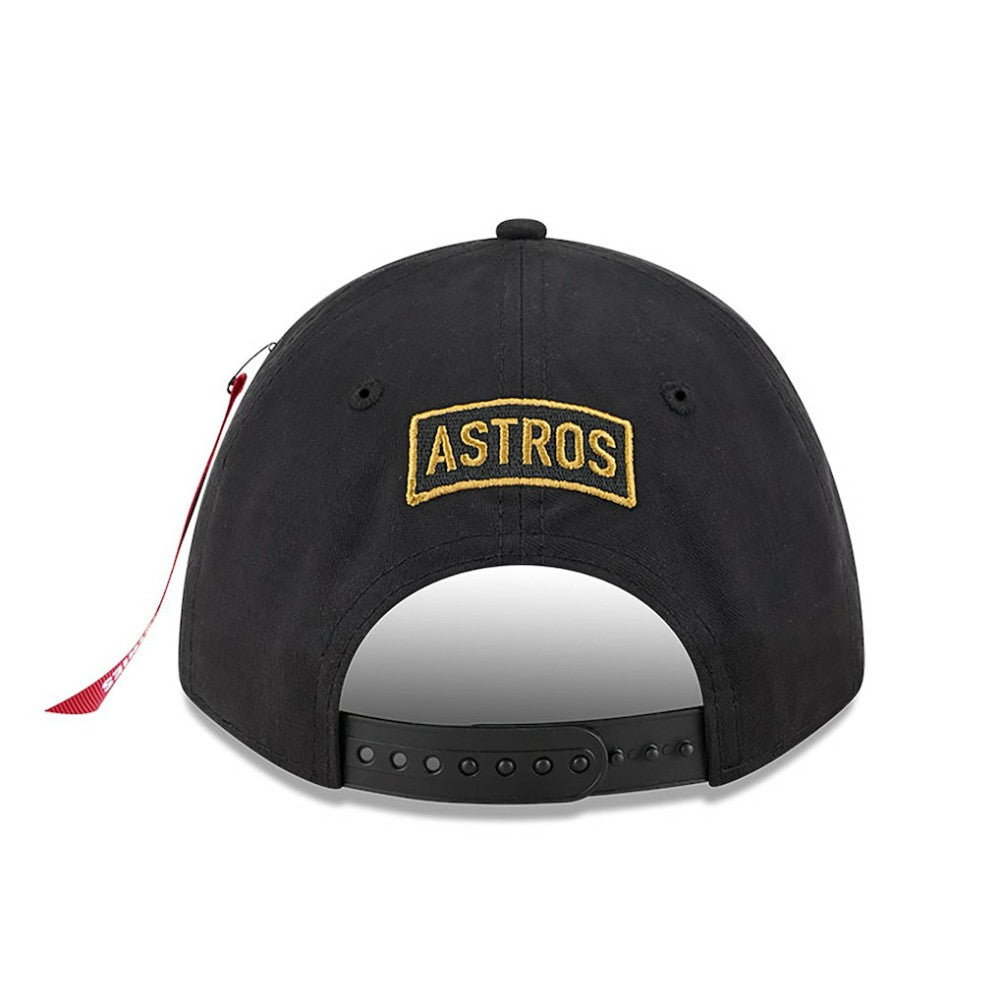 Houston Astros New Era x Alpha Industries A-Frame 9FORTY Adjustable Hat for sale