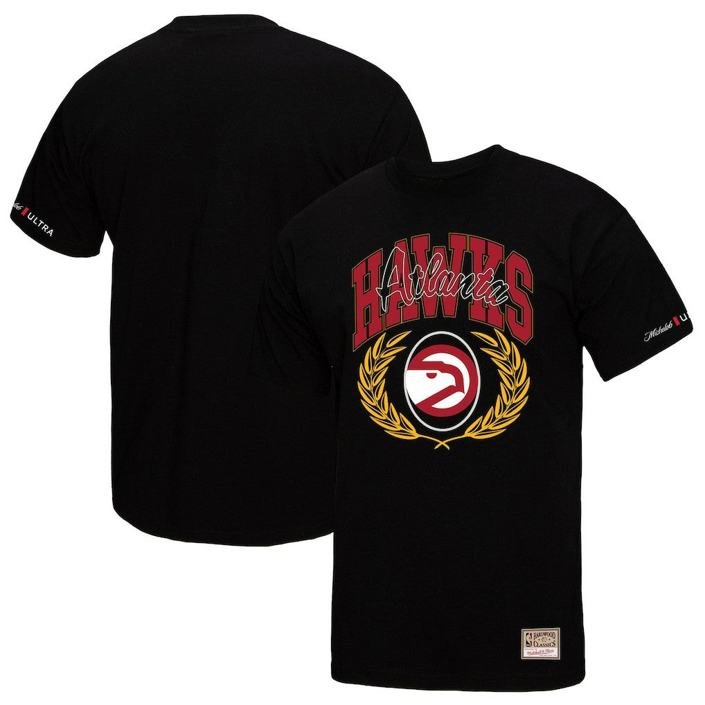 Mitchell & Ness Atlanta Hawks NBA x Michelob Ultra Rewind II T-Shirt Black