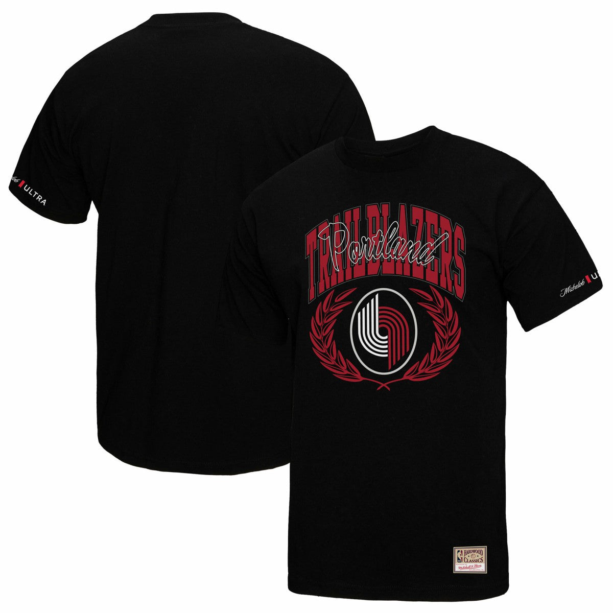 Mitchell & Ness Portland Trail Blazers NBA x Michelob Ultra Rewind II T-Shirt Black