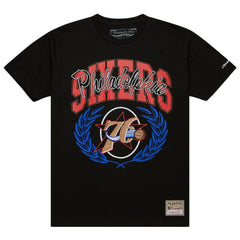 Mitchell & Ness Philadelphia 76ers NBA x Michelob Ultra Rewind II T-Shirt Black