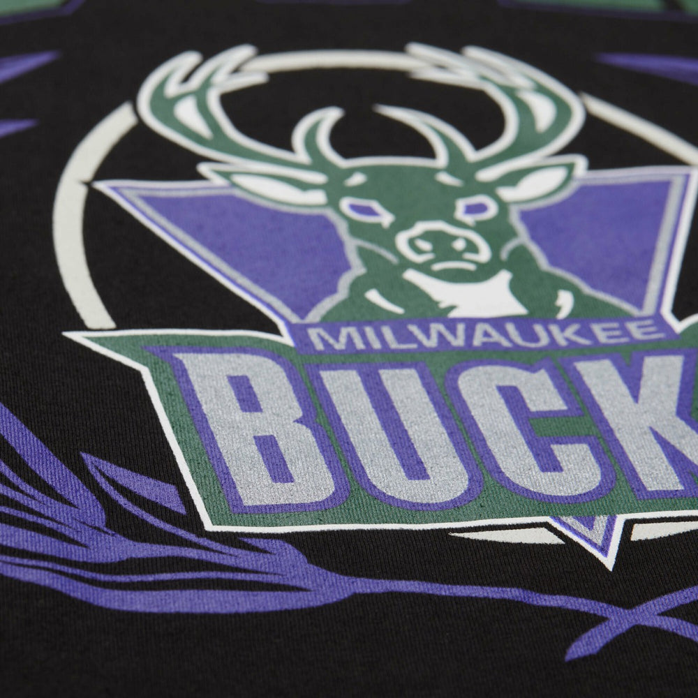 Mitchell & Ness Milwaukee Bucks NBA x Michelob Ultra Rewind II T-Shirt Black