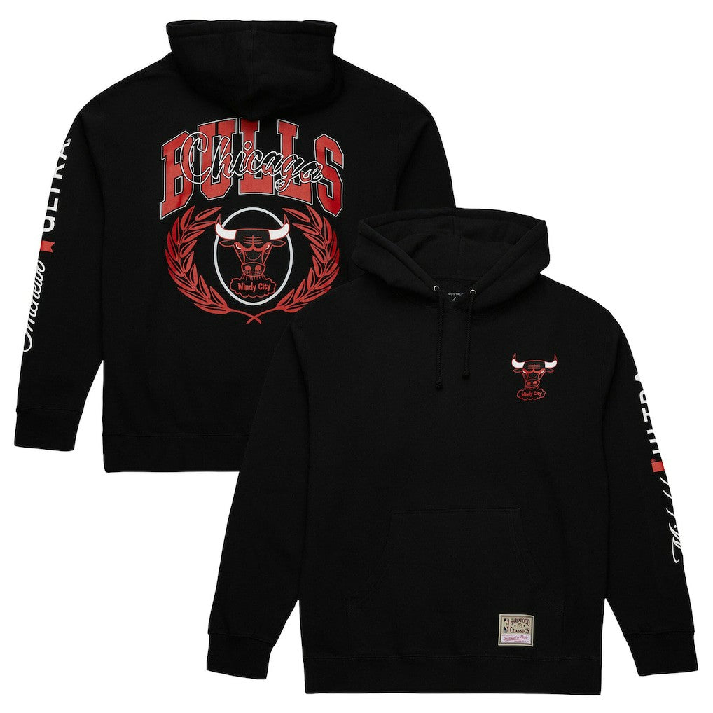 Mitchell & Ness Chicago Bulls NBA x Michelob Ultra Swish & Sip Pullover Hoodie Black