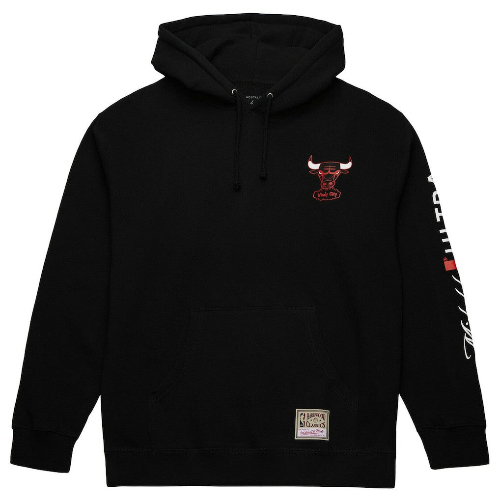 Mitchell & Ness Chicago Bulls NBA x Michelob Ultra Swish & Sip Pullover Hoodie Black