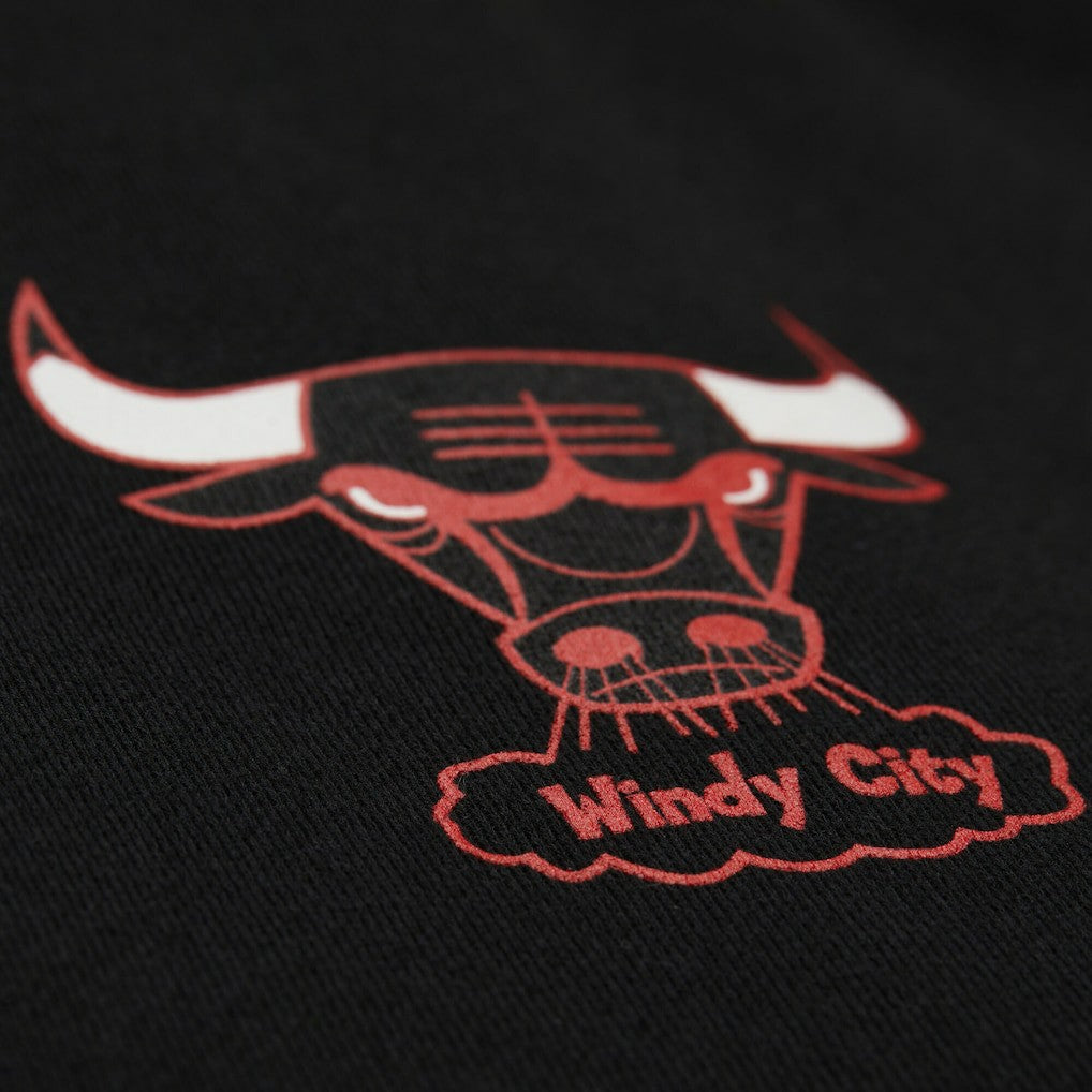Mitchell & Ness Chicago Bulls NBA x Michelob Ultra Swish & Sip Pullover Hoodie Black