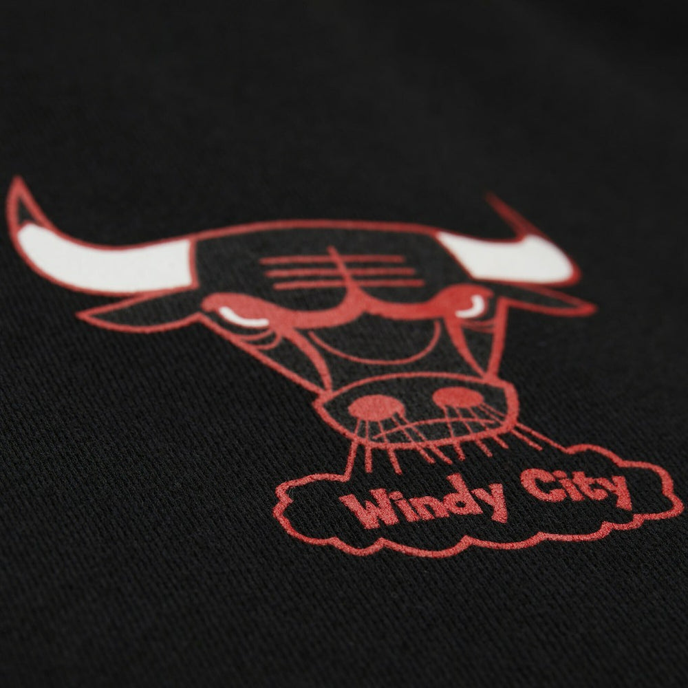 Mitchell & Ness Chicago Bulls NBA x Michelob Ultra Swish & Sip Pullover Hoodie Black