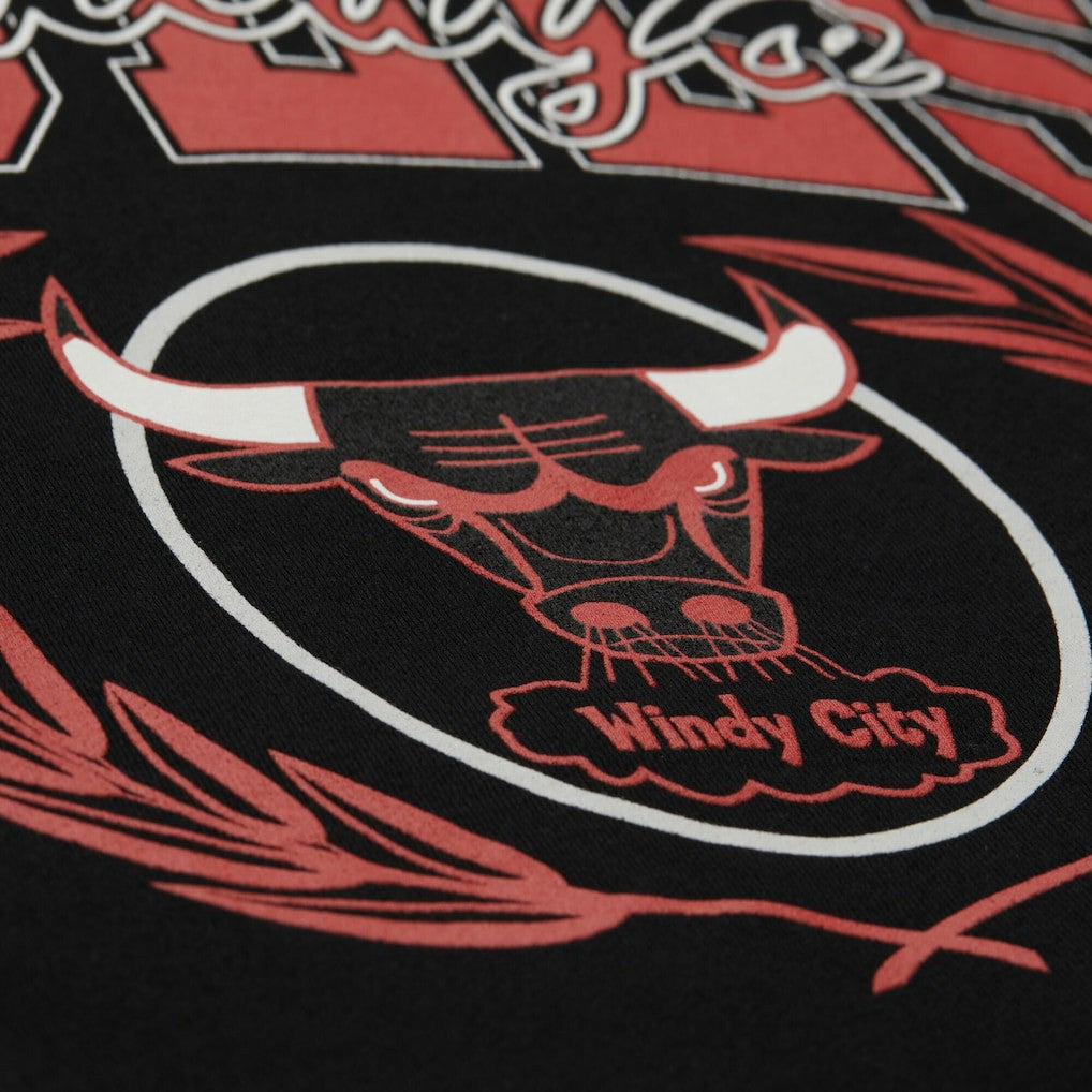 Mitchell & Ness Chicago Bulls NBA x Michelob Ultra Swish & Sip Pullover Hoodie Black