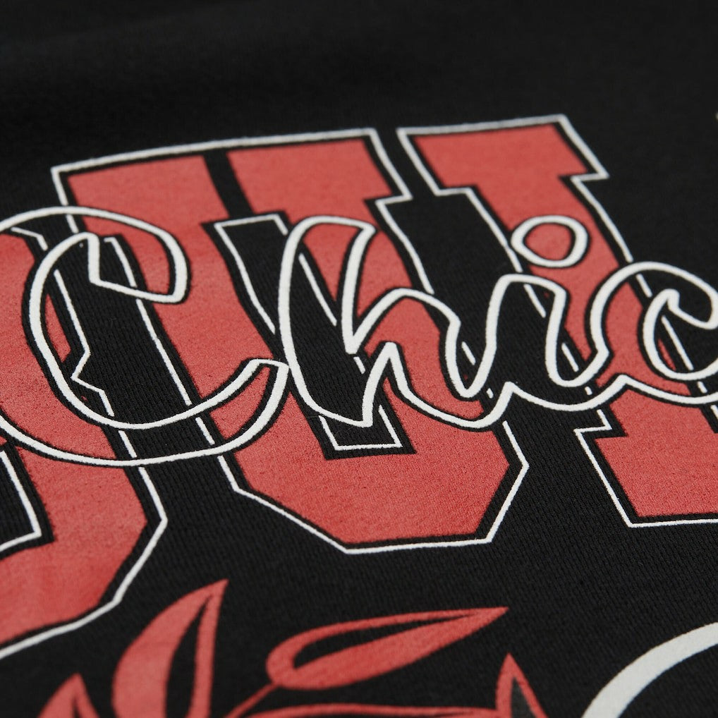 Mitchell & Ness Chicago Bulls NBA x Michelob Ultra Swish & Sip Pullover Hoodie Black