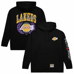 Mitchell & Ness Los Angeles Lakers NBA x Michelob Ultra Swish & Sip Pullover Hoodie Black