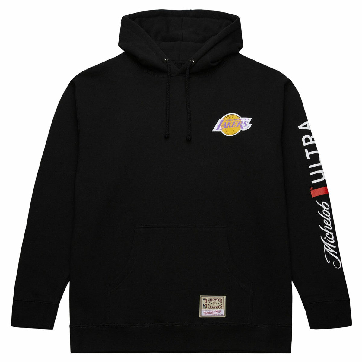 Mitchell & Ness Los Angeles Lakers NBA x Michelob Ultra Swish & Sip Pullover Hoodie Black
