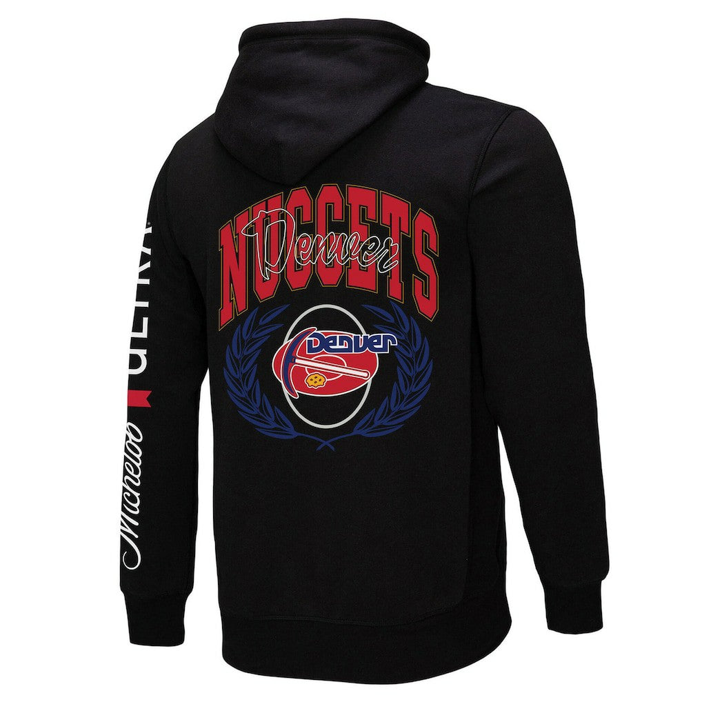 Mitchell & Ness Denver Nuggets NBA x Michelob Ultra Swish & Sip Pullover Hoodie Black