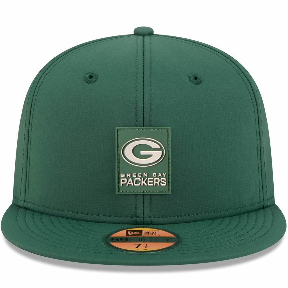 Green Bay Packers New Era 2025 Sideline 59FIFTY Fitted Hat - Green - NFL