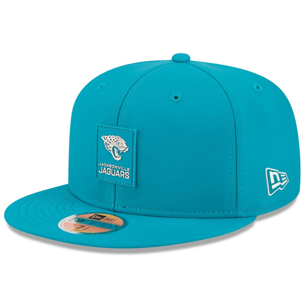 Jacksonville Jaguars New Era 2025 Sideline 59FIFTY Fitted Hat - Teal - NFL