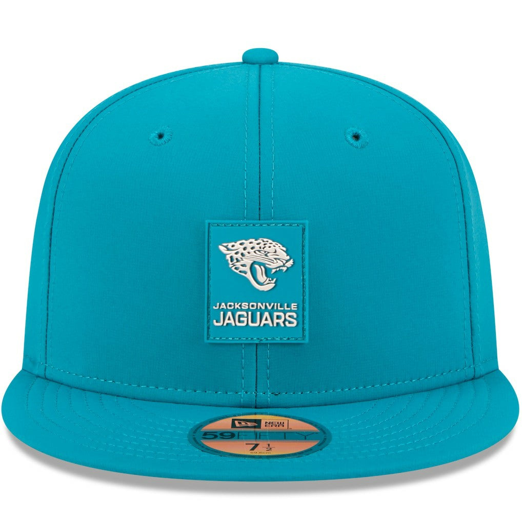 Jacksonville Jaguars New Era 2025 Sideline 59FIFTY Fitted Hat - Teal - NFL