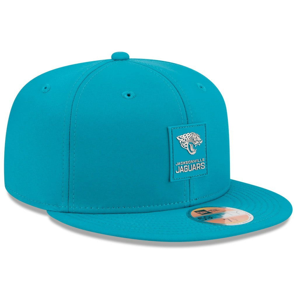 Jacksonville Jaguars New Era 2025 Sideline 59FIFTY Fitted Hat - Teal - NFL