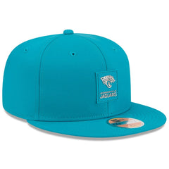 Jacksonville Jaguars New Era 2025 Sideline 59FIFTY Fitted Hat - Teal - NFL
