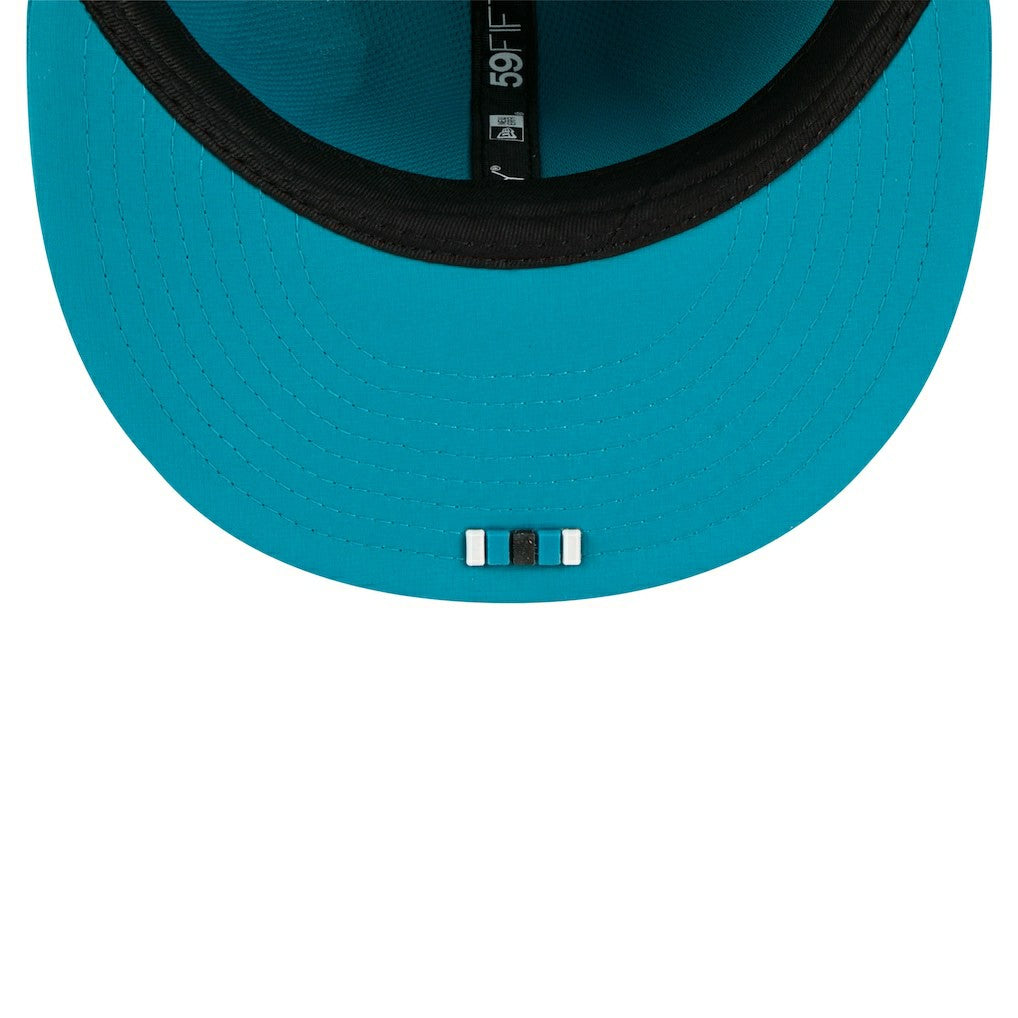 Jacksonville Jaguars New Era 2025 Sideline 59FIFTY Fitted Hat - Teal - NFL