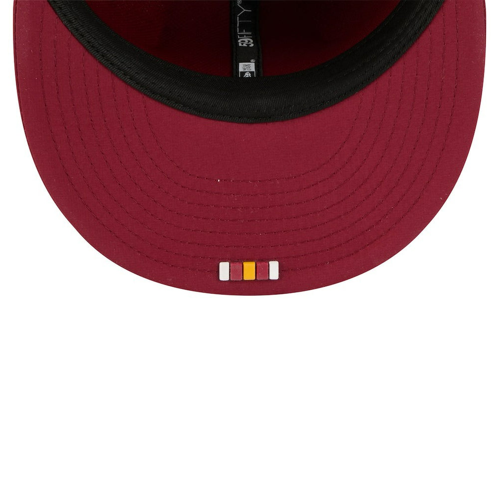 Washington Commanders New Era 2025 Sideline 59FIFTY Fitted Hat - Burgundy - NFL