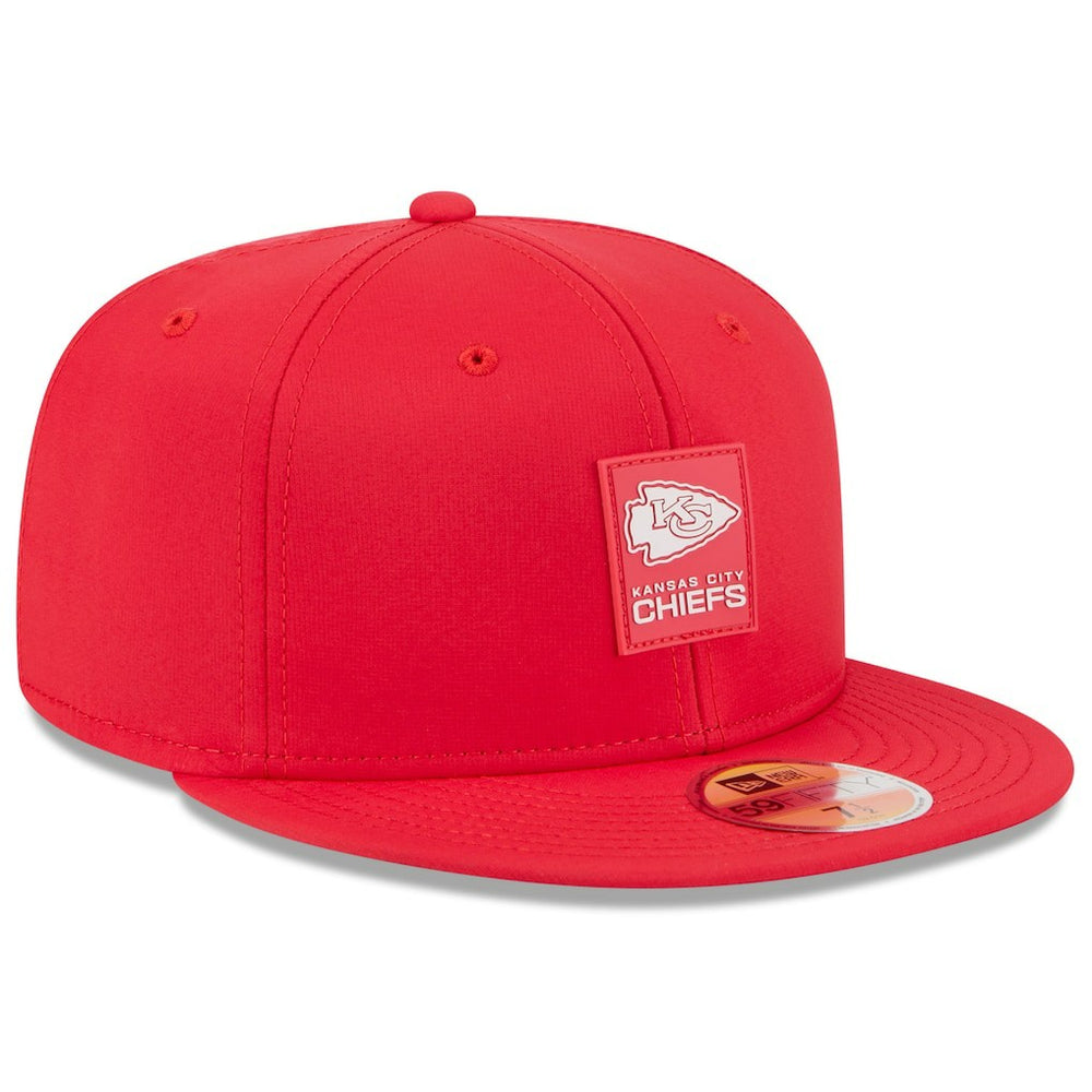 Kansas City Chiefs New Era 2025 Sideline 59FIFTY Fitted Hat - Red - NFL