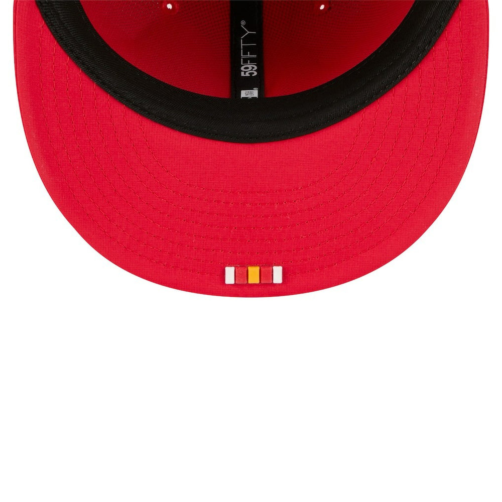 Kansas City Chiefs New Era 2025 Sideline 59FIFTY Fitted Hat - Red - NFL