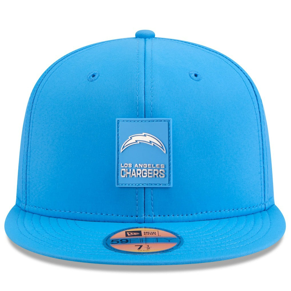 Los Angeles Chargers New Era 2025 Sideline 59FIFTY Fitted Hat - Powder Blue - NFL