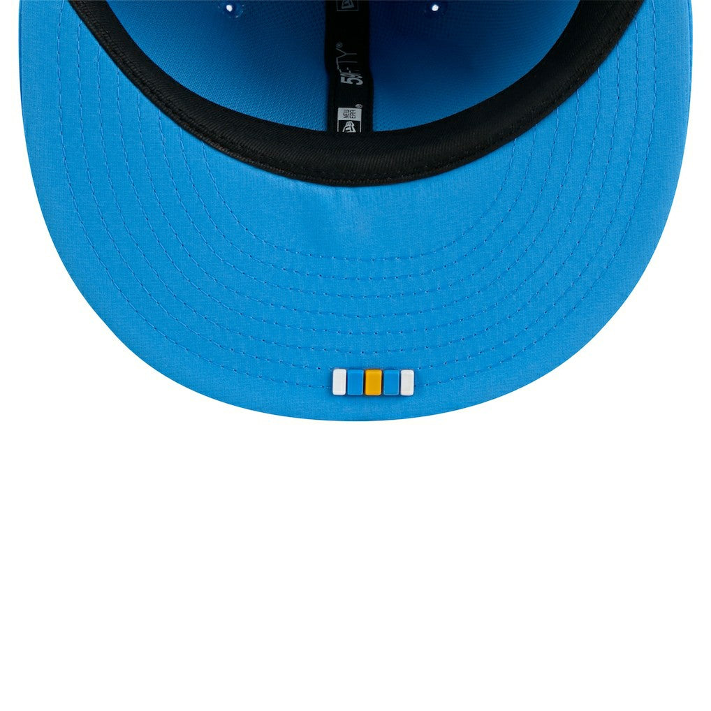 Los Angeles Chargers New Era 2025 Sideline 59FIFTY Fitted Hat - Powder Blue - NFL