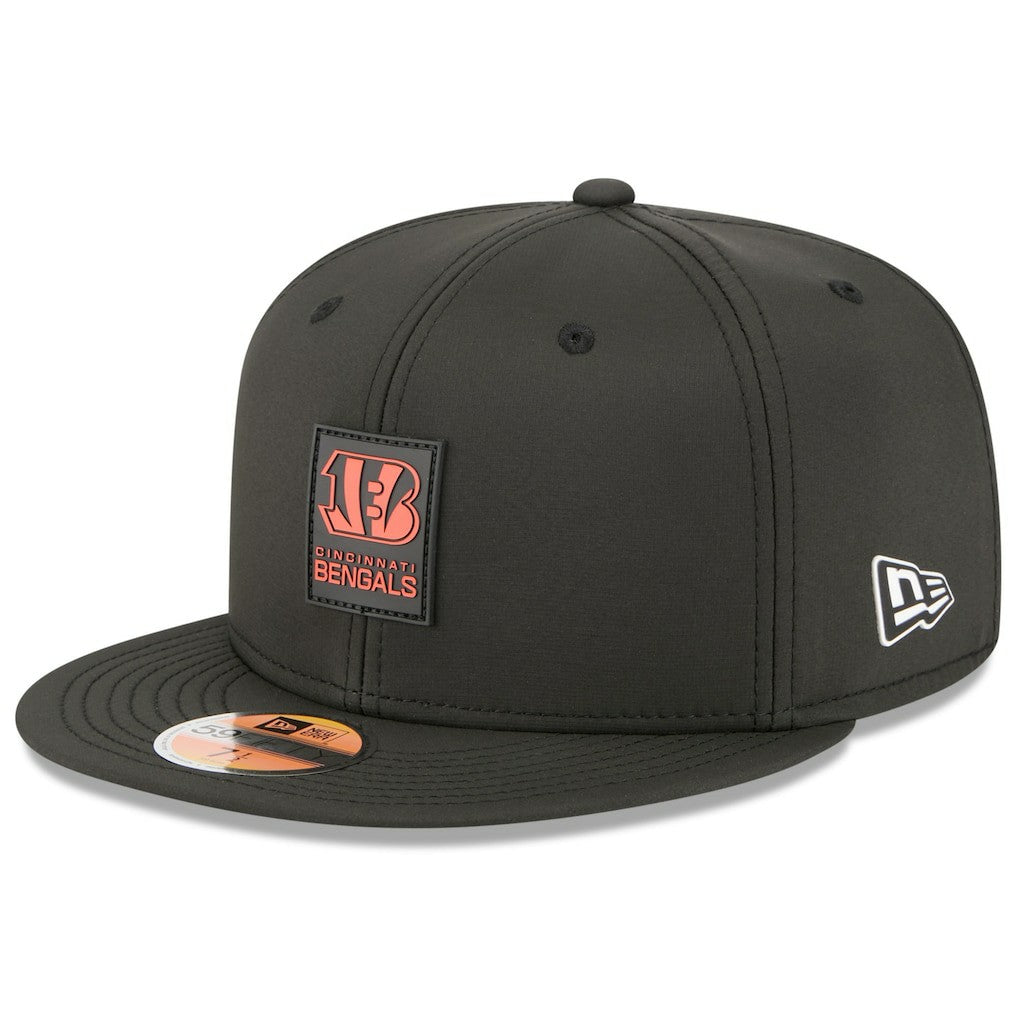 Cincinnati Bengals New Era 2025 Sideline 59FIFTY Fitted Hat - Black - NFL