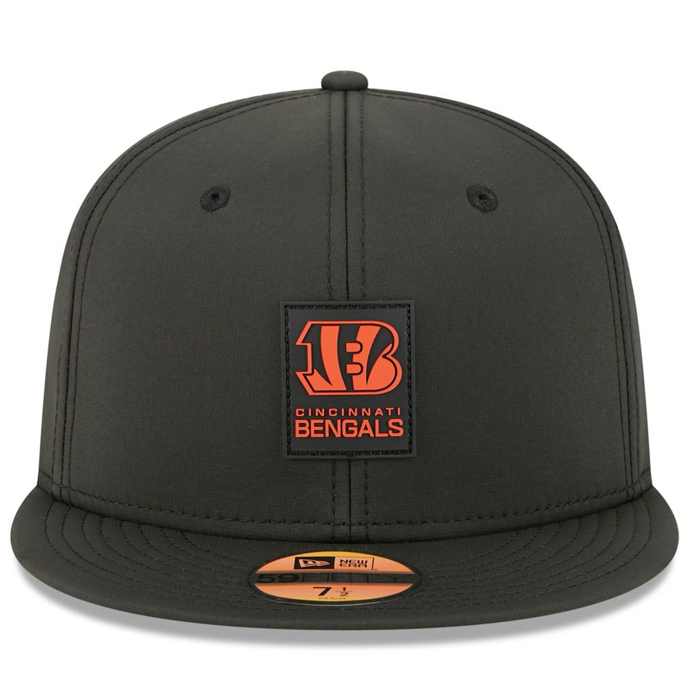 Cincinnati Bengals New Era 2025 Sideline 59FIFTY Fitted Hat - Black - NFL