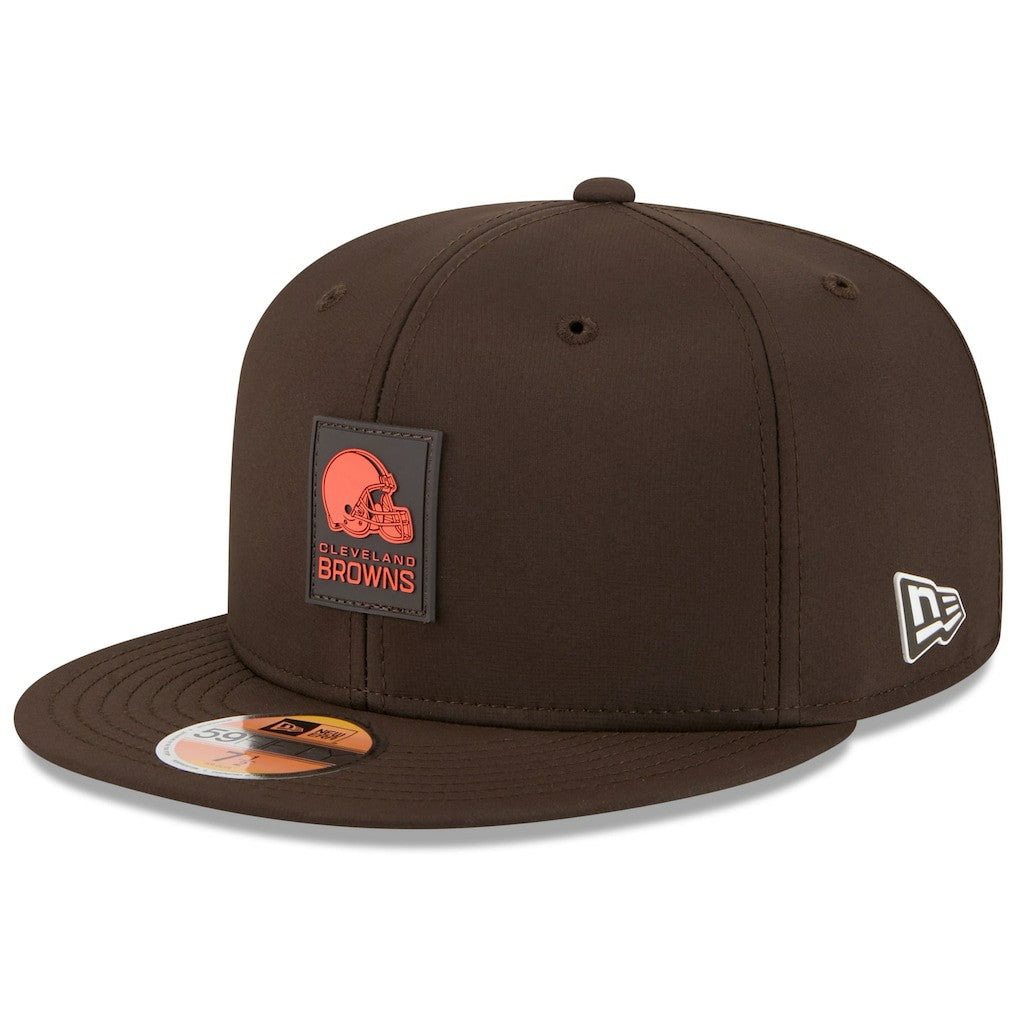 Cleveland Browns New Era 2025 Sideline 59FIFTY Fitted Hat - Brown - NFL