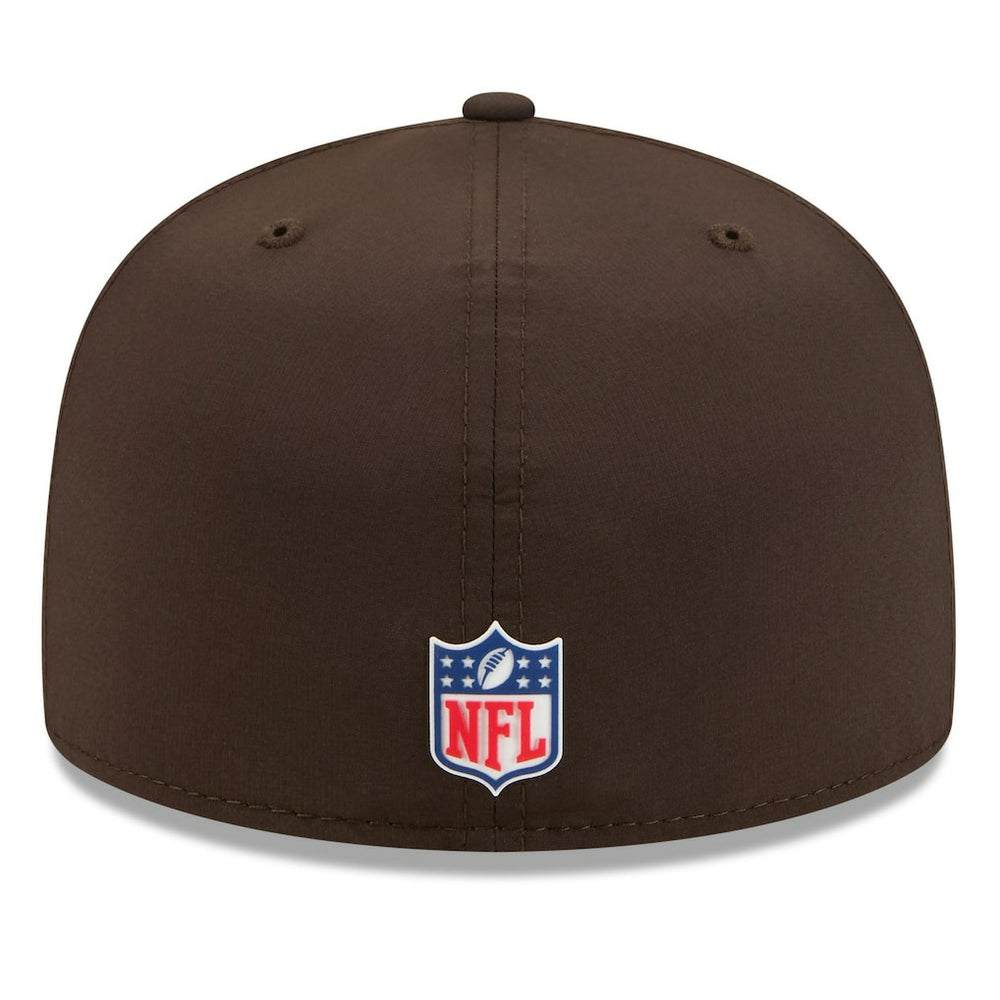Cleveland Browns New Era 2025 Sideline 59FIFTY Fitted Hat - Brown - NFL