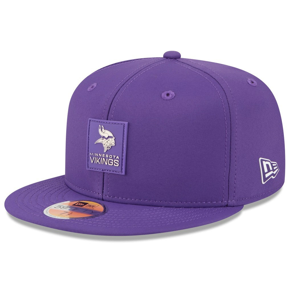 Minnesota Vikings New Era 2025 Sideline 59FIFTY Fitted Hat - Purple - NFL